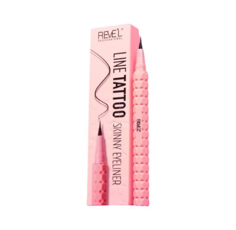 Revel Line Tattoo Delineador De Ojos Punta Plumon Delgado 1ml
