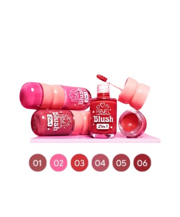 Revel Blush 2 en 1 Brillo Gloss Tono 05 13ml
