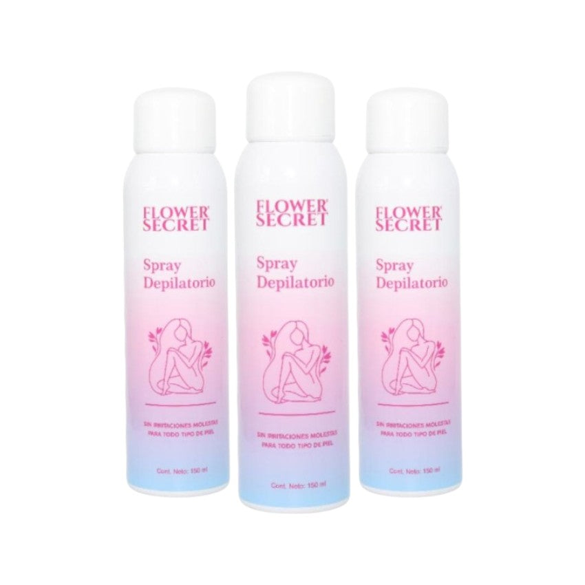 Flower Secret Spray Depilatorio Corporal Sin Irritacion 150ml