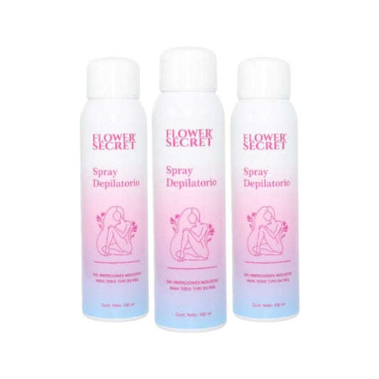 Flower Secret Spray Depilatorio Corporal Sin Irritacion 150ml