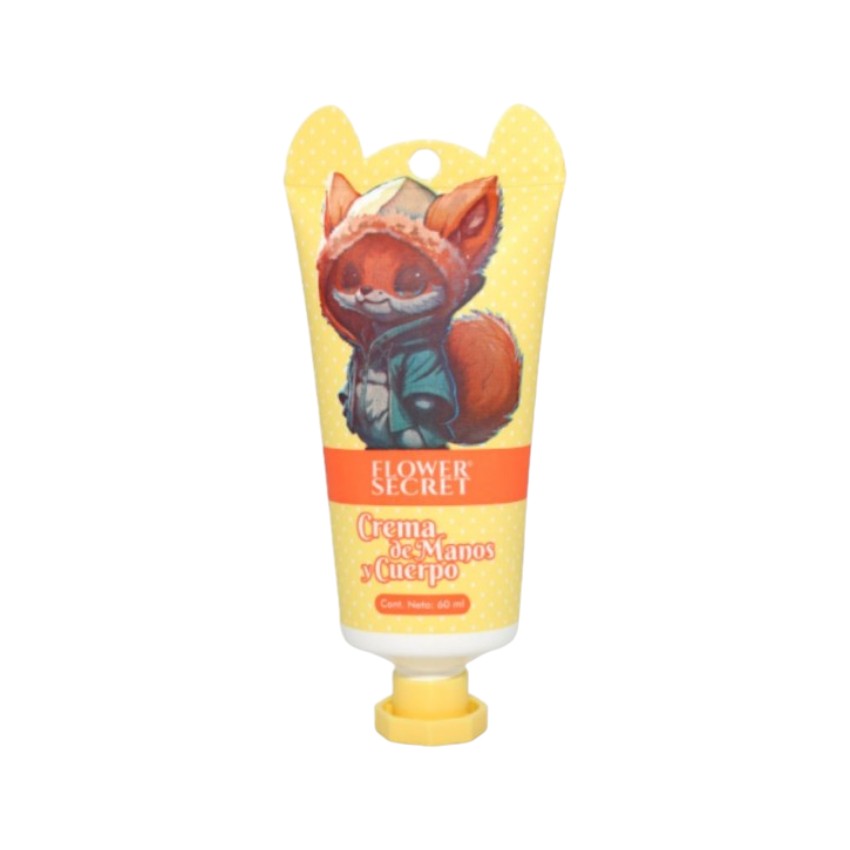 Flower Secret Crema De Manos Y Cuerpo Amarillo 60ml