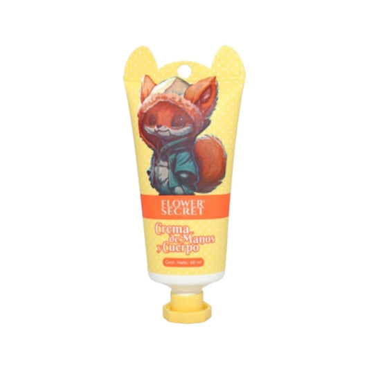 Flower Secret Crema De Manos Y Cuerpo Amarillo 60ml