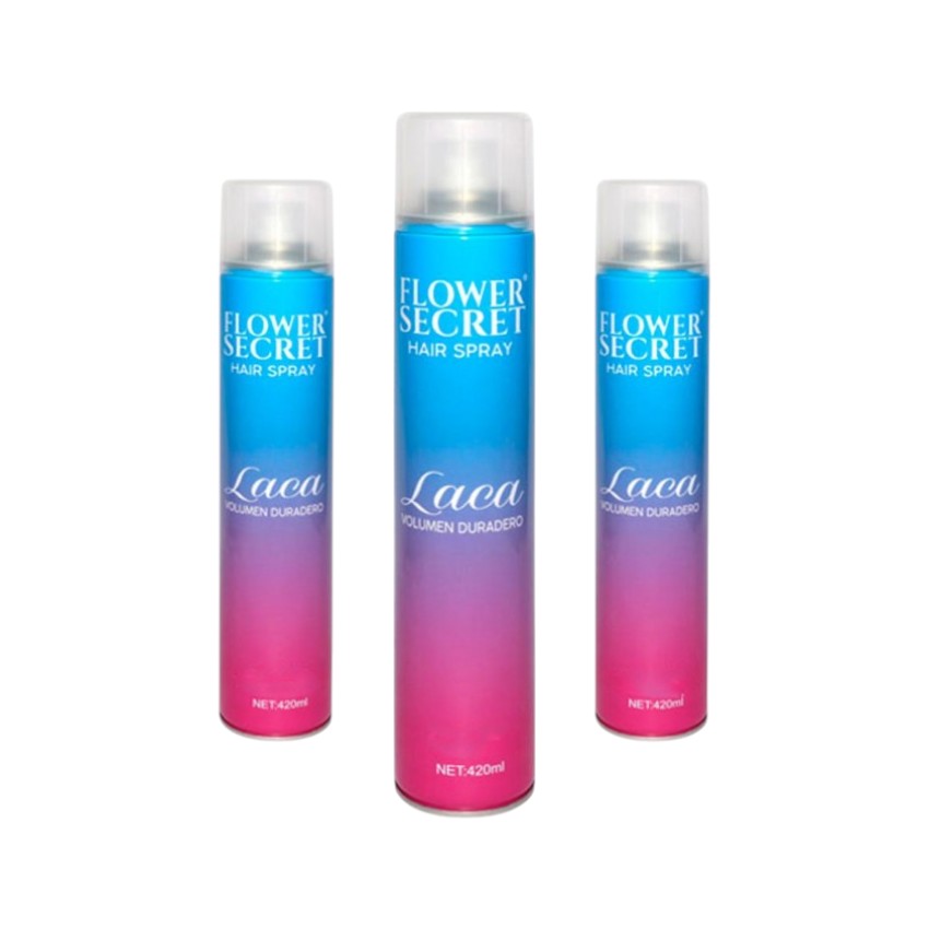 Flower Secret Laca Volumen Duradero 420ml