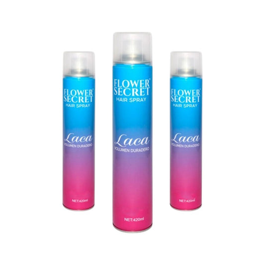 Flower Secret Laca Volumen Duradero 420ml