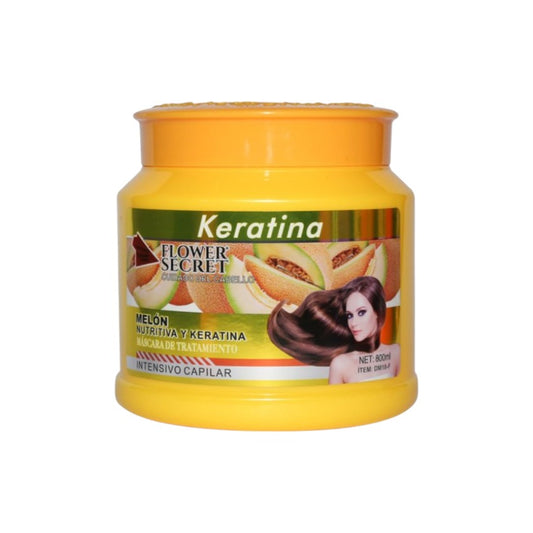 Flower Secret Keratina Tratamiento Capilar Melon 800Ml