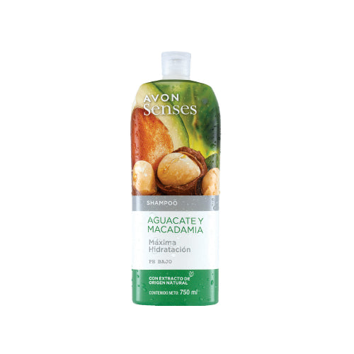Avon Senses Aguacate Y Macadamia 750ml