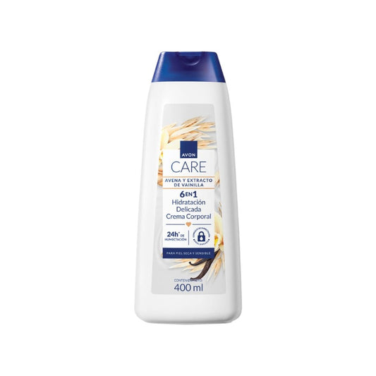 Avon Care Avena Y Extracto De Vainilla 6 en 1 Crema Corporal 400ml