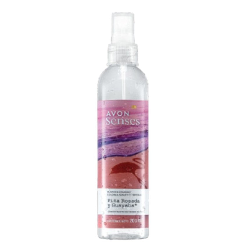 Avon Senses Piña Rosada Y Guayaba Colonia Spray 200ml