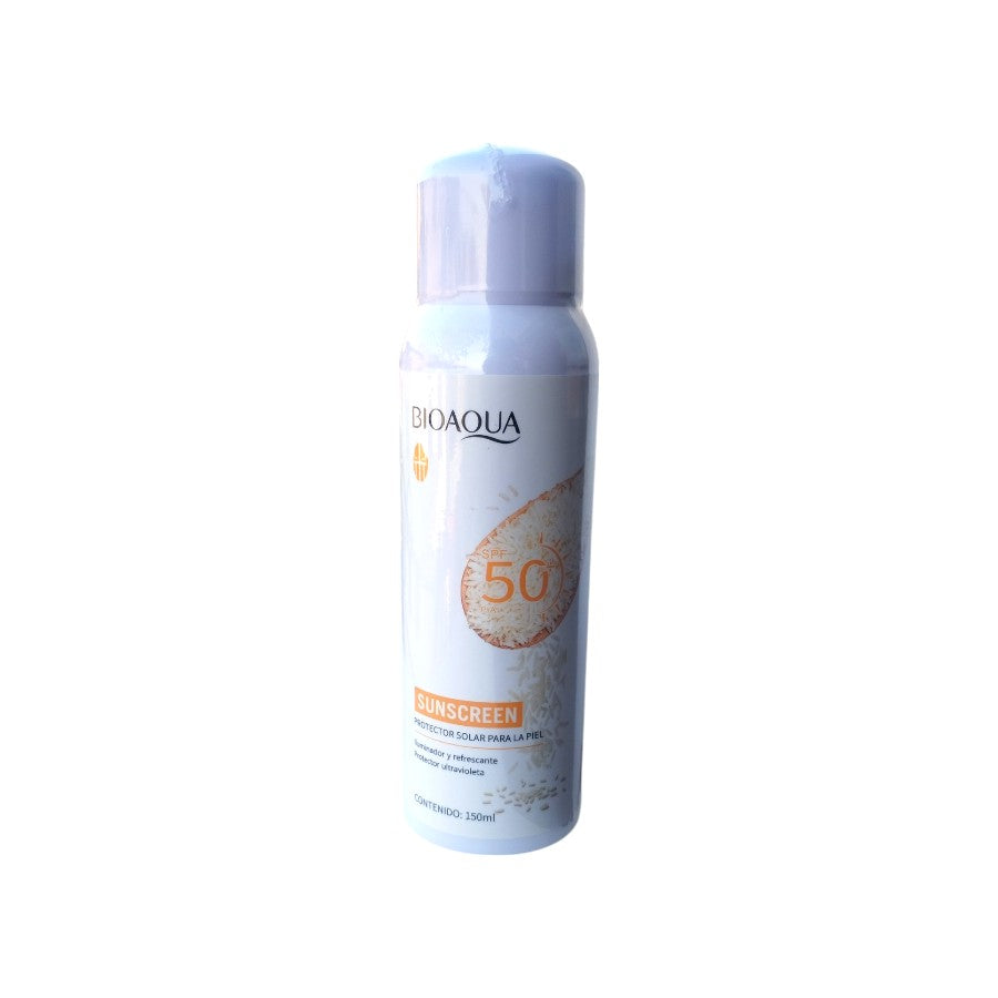 Bioaqua Protector Solar Para La Piel Spf 50+ 150ml