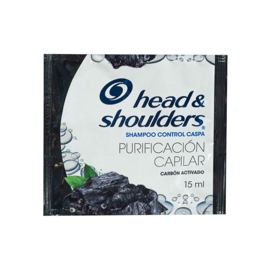 Head & Shoulders Shampoo Sachet Purificacion Capilar Carbon 15Ml