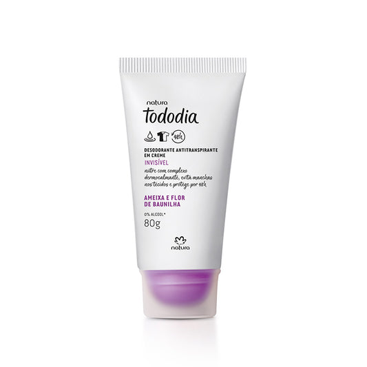 Natura Tododia Desodorante En Crema Ciruela Y Flor De Vainilla 80g