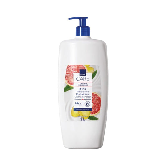 Avon Care Crema Corporal Toronja y Jengibre 1 Litro