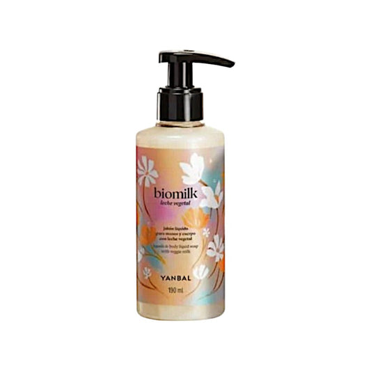 Yanbal Biomilk Jabon Liquido Con Leche Vegetal 190ml