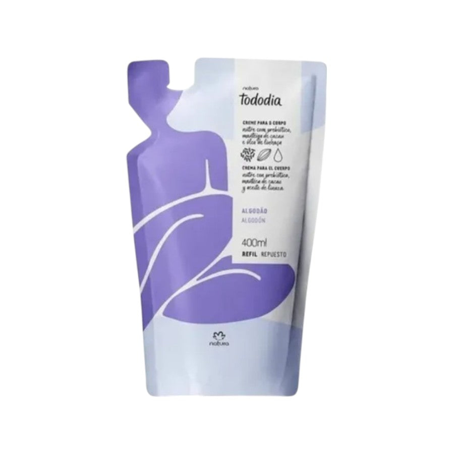 Natura Tododia Crema Corporal Algodon 400ml Repuesto