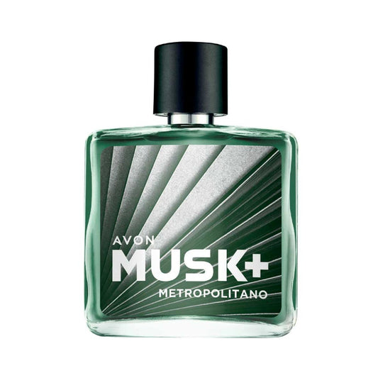 Avon Musk+ Metropolitano Colonia Masculina 75ml