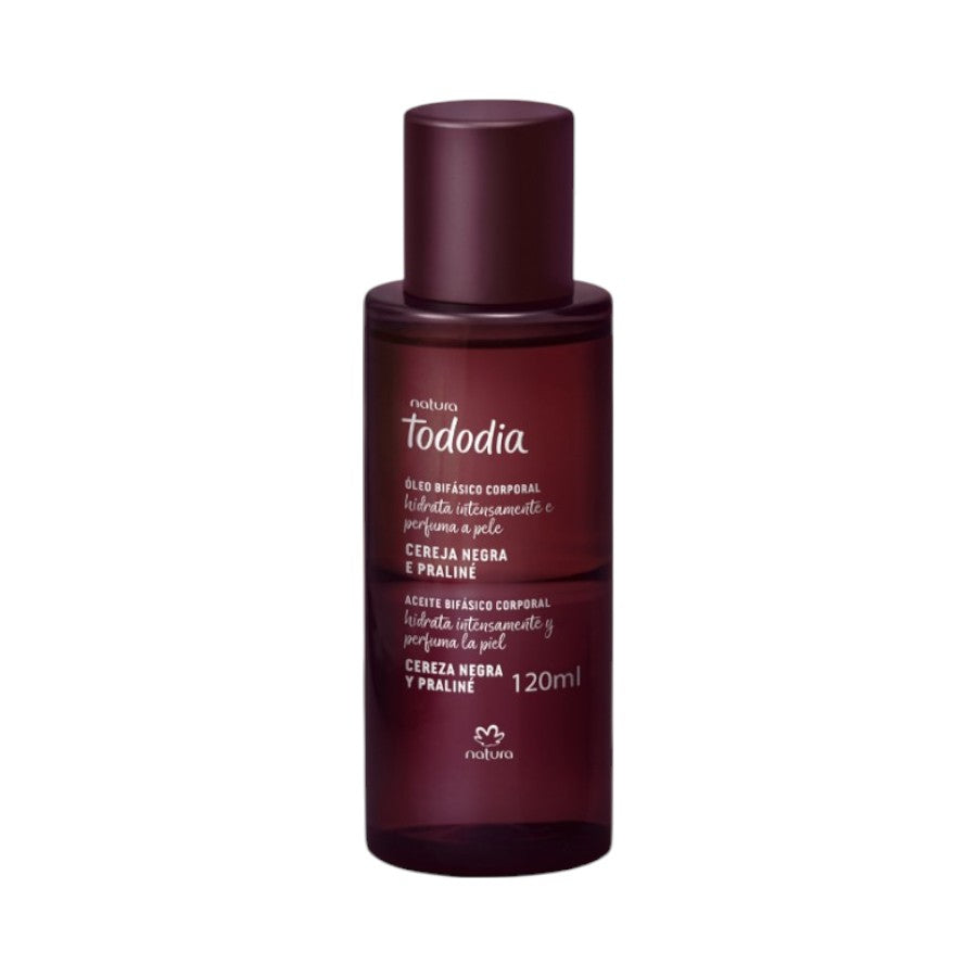 Natura Tododia Aceite Bifasico Cereza Negra Y Almendras Dulces 120ml