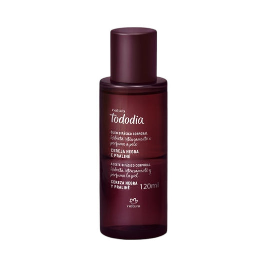 Natura Tododia Aceite Bifasico Cereza Negra Y Almendras Dulces 120ml