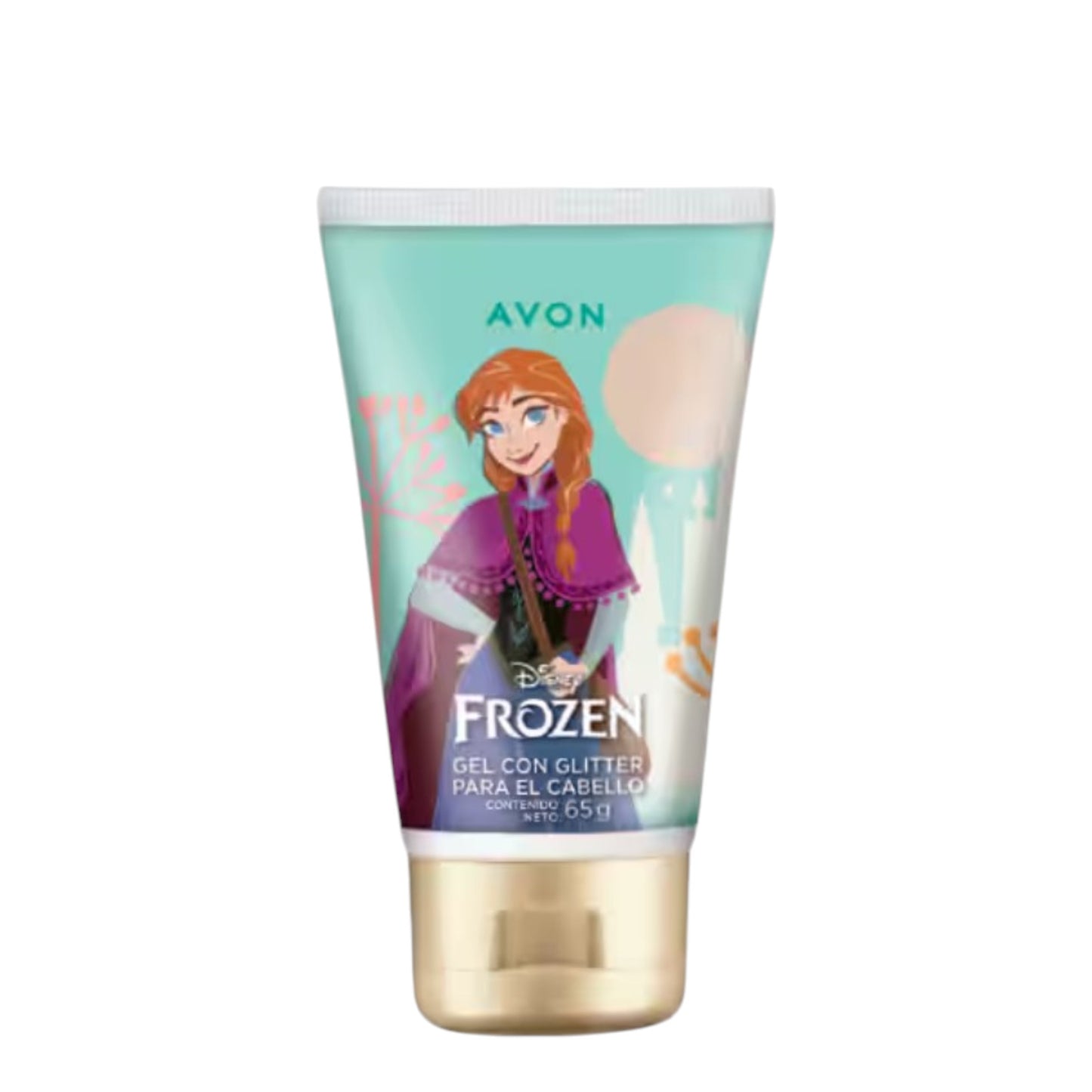 Avon Disney Frozen Gel Con Glitter Para El Cabello 65g