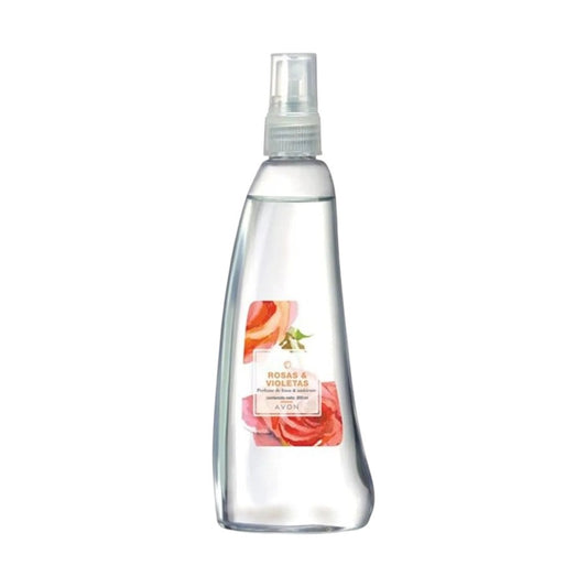 Avon Colonia Antibacterial Difusor De Aroma Rosas & Violetas 200ml