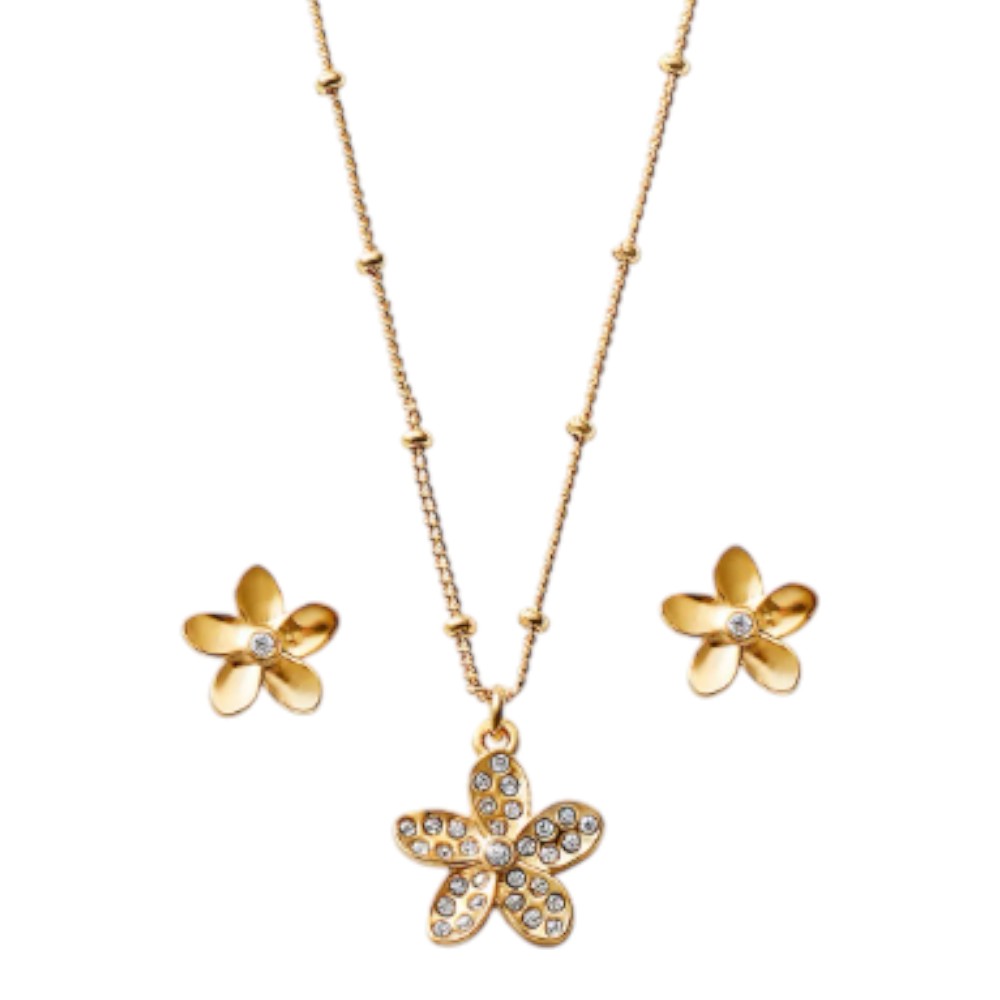 Esika Set Collar + Aretes Vida En Libertad