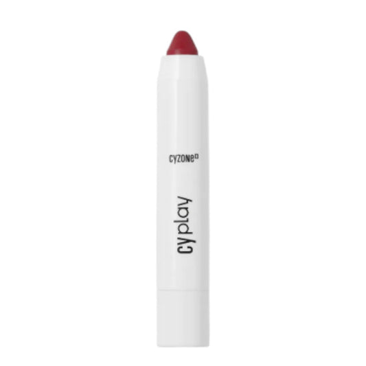 Cyzone Labial Crayon Lips Cyplay  Acabado Mate Color Deep Rose 2.5G