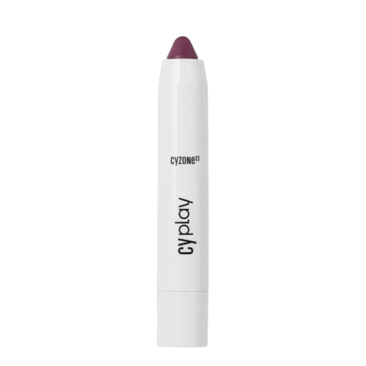 Cyzone Labial Crayon Lips Cyplay  Acabado Mate Color Marsala 2.5G