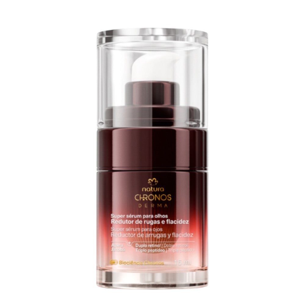 Natura Chronos Super Serum Para Ojos Reductor De Arrugas y Flacidez 15ml