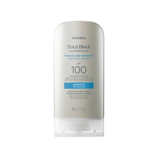 Yanbal Total Block Protector Solar Matificante Spf 100 80g
