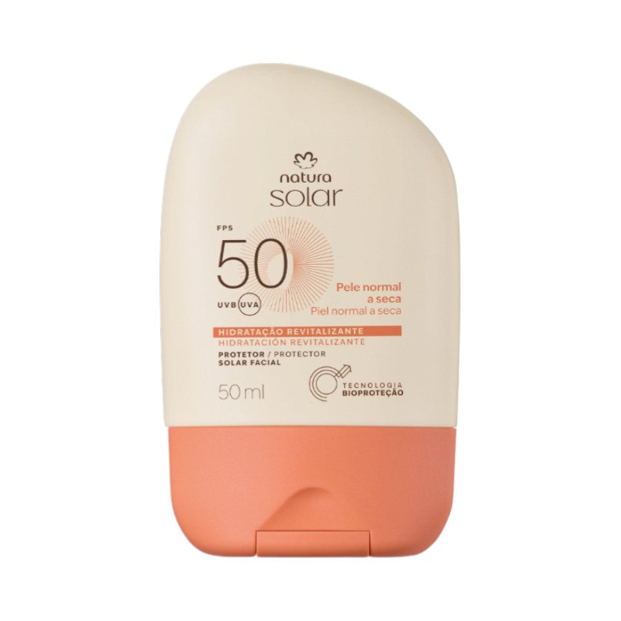 Natura Solar Facial 50 FPS Hidratacion Revitalizante 50ml