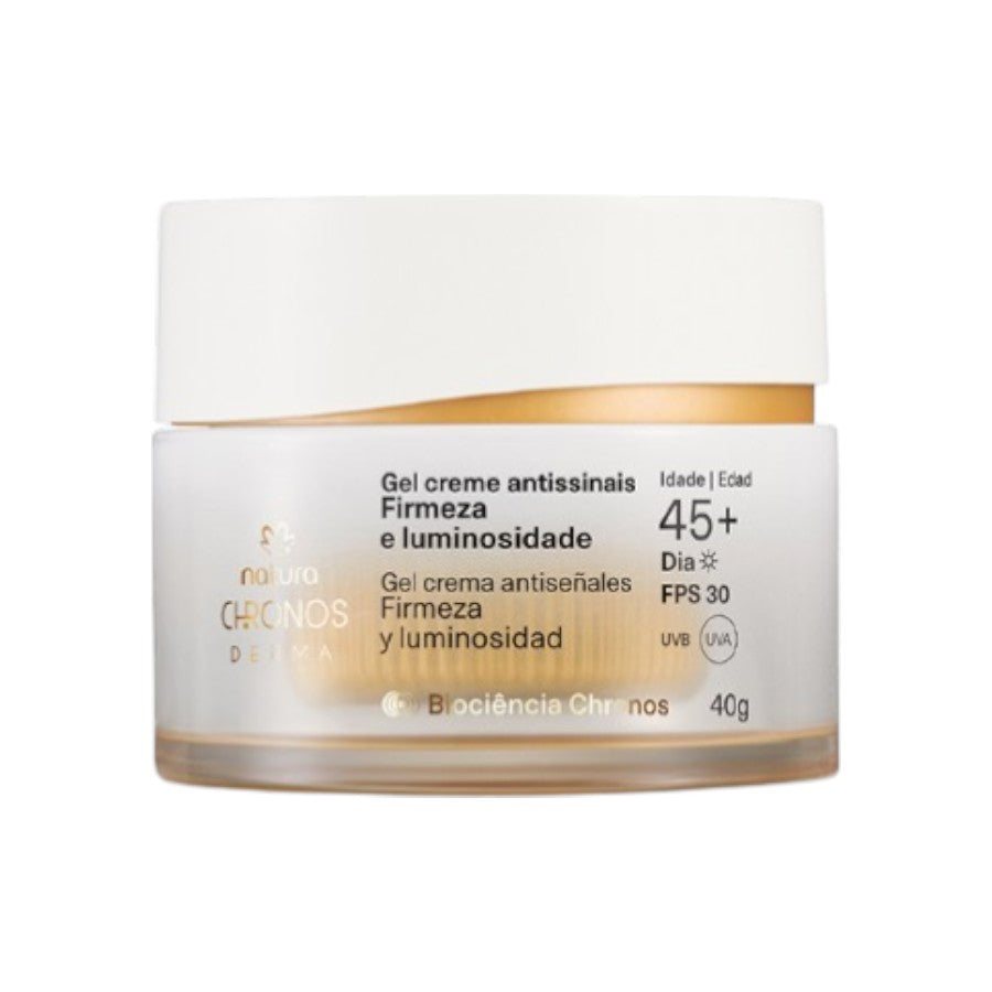Natura Chronos Crema Antiseñales Firmeza y Luminosidad 45+ Dia 40g