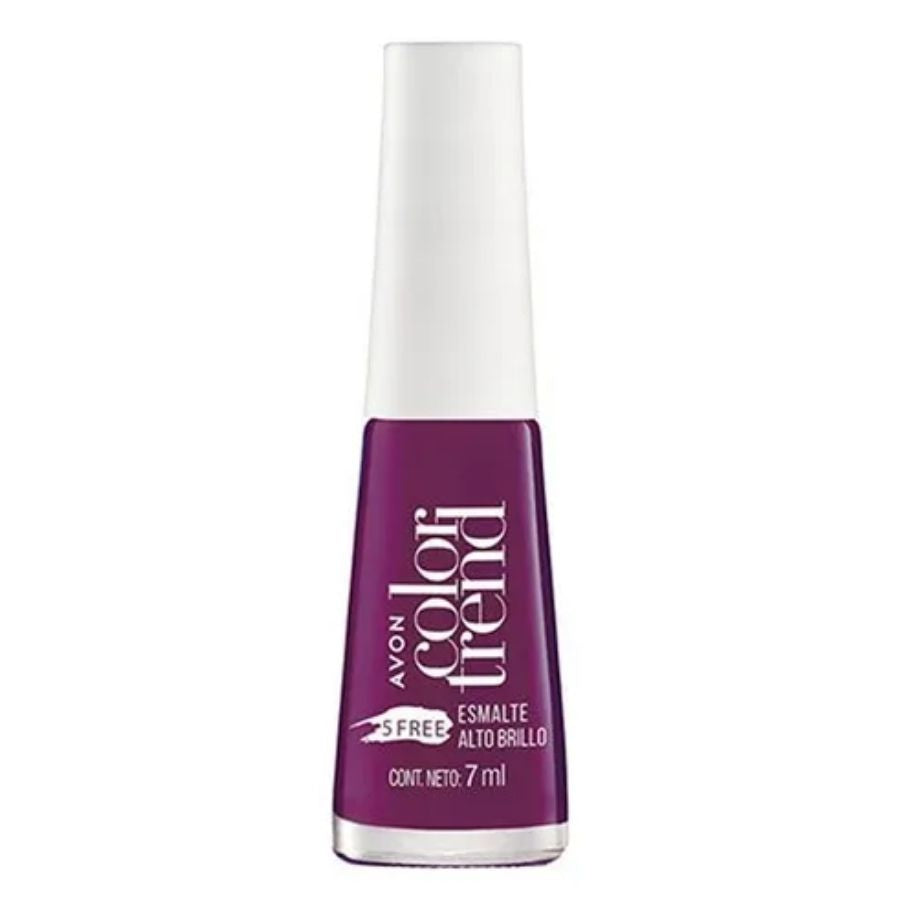 Avon Color Trend Esmalte Alto Brillo Color Magenta 7 Ml