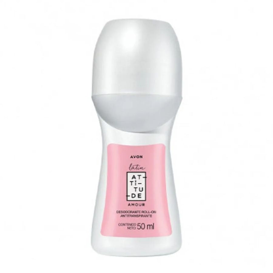 Avon Desodorante Roll On Latin Attitude Amour 50ml