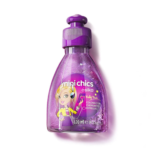 Esika Mini Chics Kelly Tech Colonia con Chispeantes Estrellas 120ml