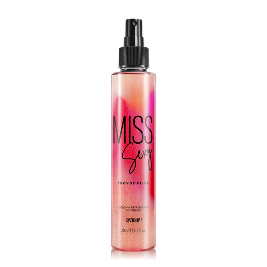 Cyzone Miss Sexy Provocative Colonia Refrescante Con Brillo 200ml