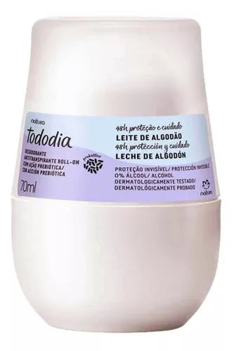 Natura Tododia Desodorante Antitranspirante Roll-On Algodon 70ml