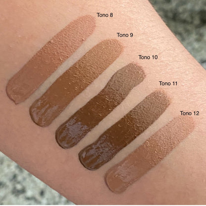 Jarusa Boho Contorno Liquido De Maquillaje Tono 12
