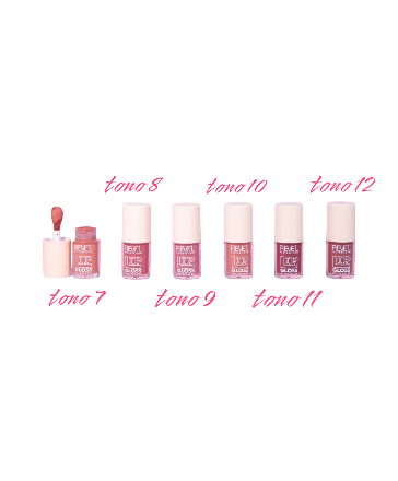 Revel Labial Lip Gloss Soft Velvet Capuccino Tono 08 3.7ml