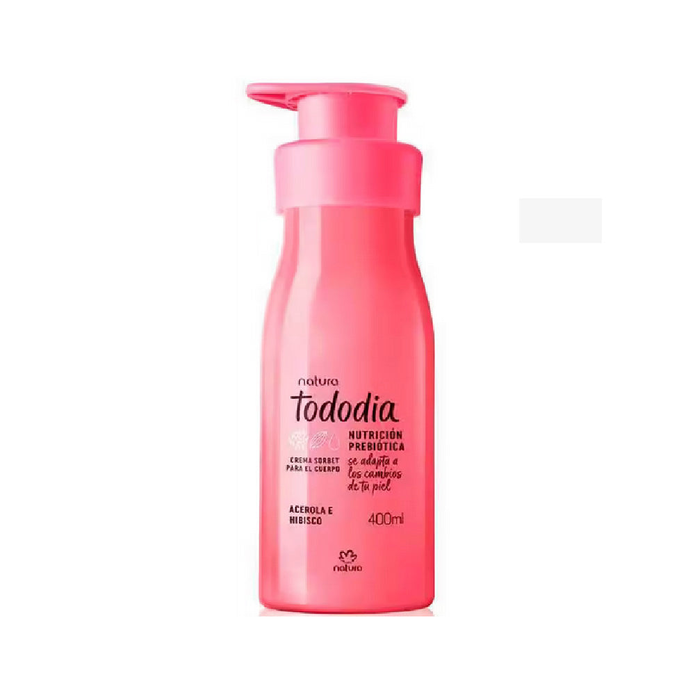 Natura Tododia Crema Corporal Acerola E Hibisco 400ml