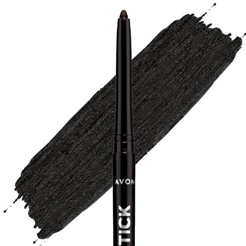 Avon Glimmerstick Delineador Para Ojos Tono Blackest Black