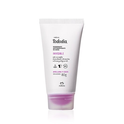 Natura Tododia Desodorante En Crema Avellana Y Casis 80g