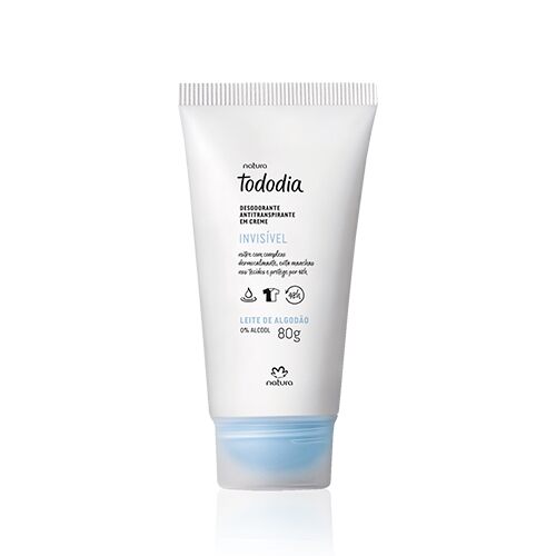 Natura Tododia Desodorante En Crema Leche De Algodon 80g