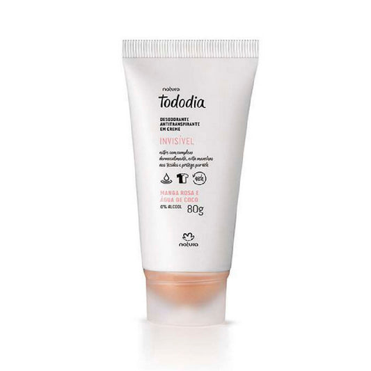 Natura Tododia Desodorante En Crema Mango Rosa Y Agua De Coco 80g