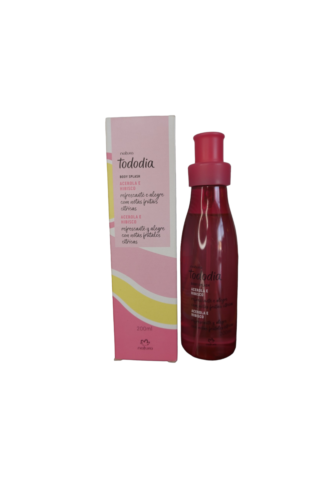 Natura Tododia Body Splash Acerola E Hibisco 200 Ml