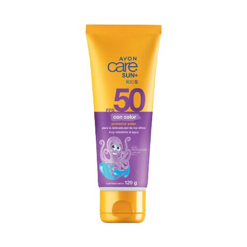 Avon Care Sun+ Kids Fps 50 Con Color Protector Solar 120 G