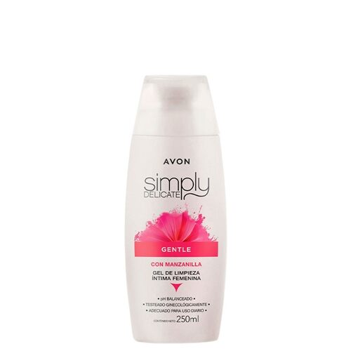 Avon Simply Delicate Gentle Con Manzanilla Gel De Limpieza Intima Femenina 250 ML