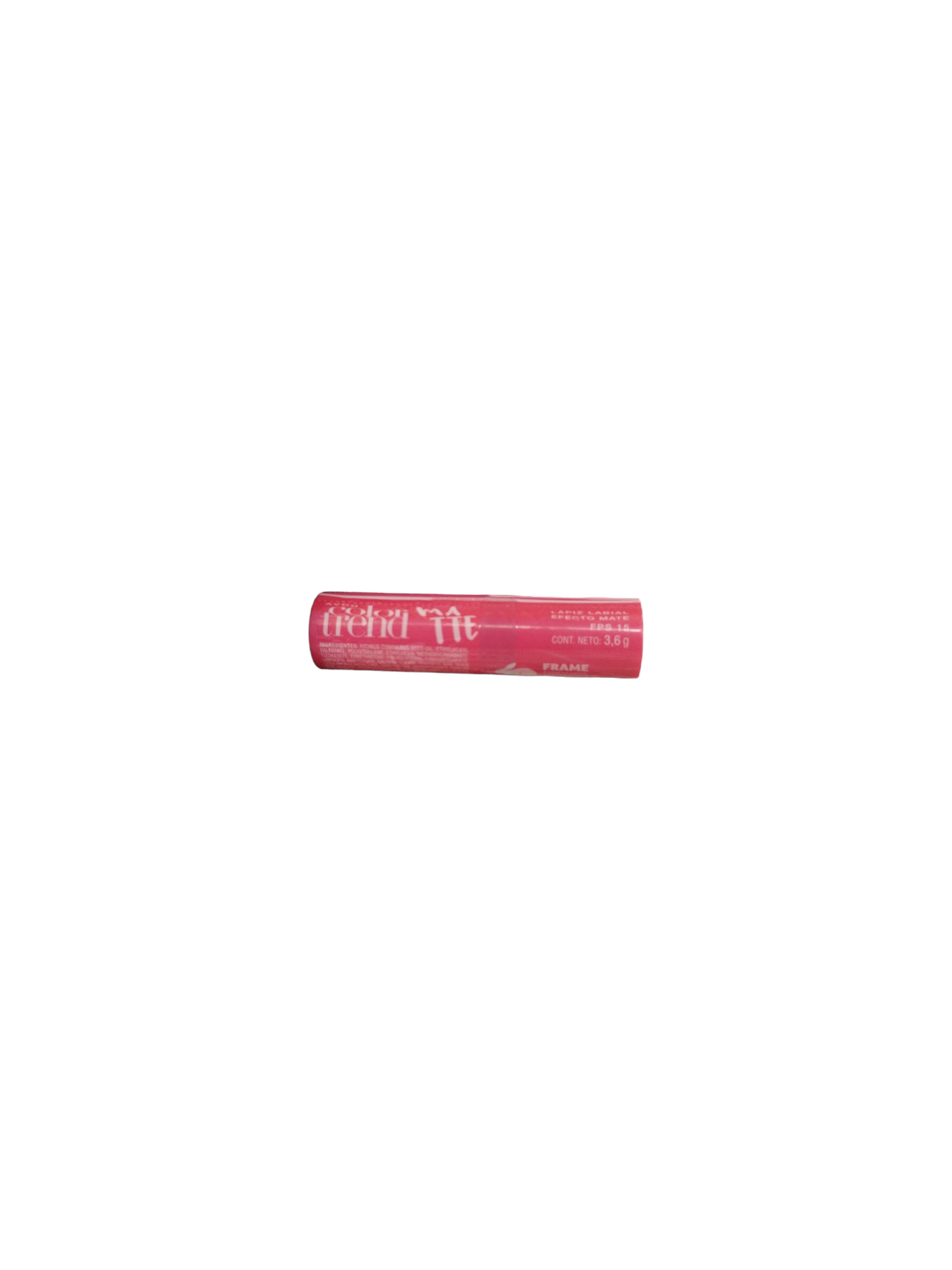 Avon Color Trend Matte Lapiz Labial Efecto Matte Fps 15 Tono Rosa 3,6 G