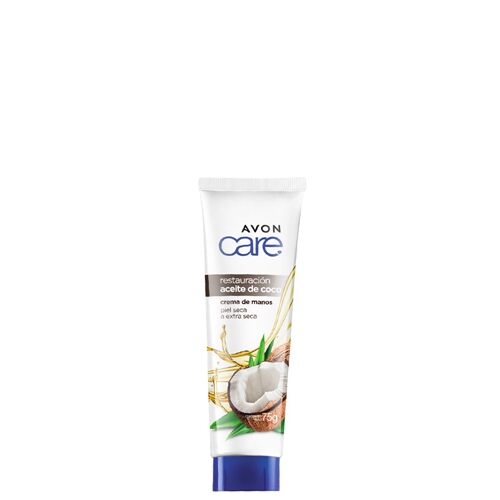 Avon Care Restauracion Aceite De Coco Crema De Manos 75 G