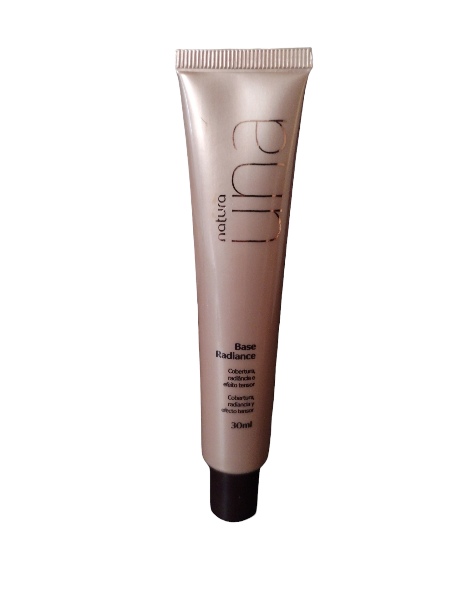 Natura Una Base Radiance Cobertura Luminosidad Y Efecto Tensor 25Q 25C 30 Ml