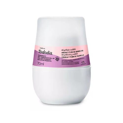 Natura Desodorante Roll On  Ciruela Y Flor De Vainilla 70Ml