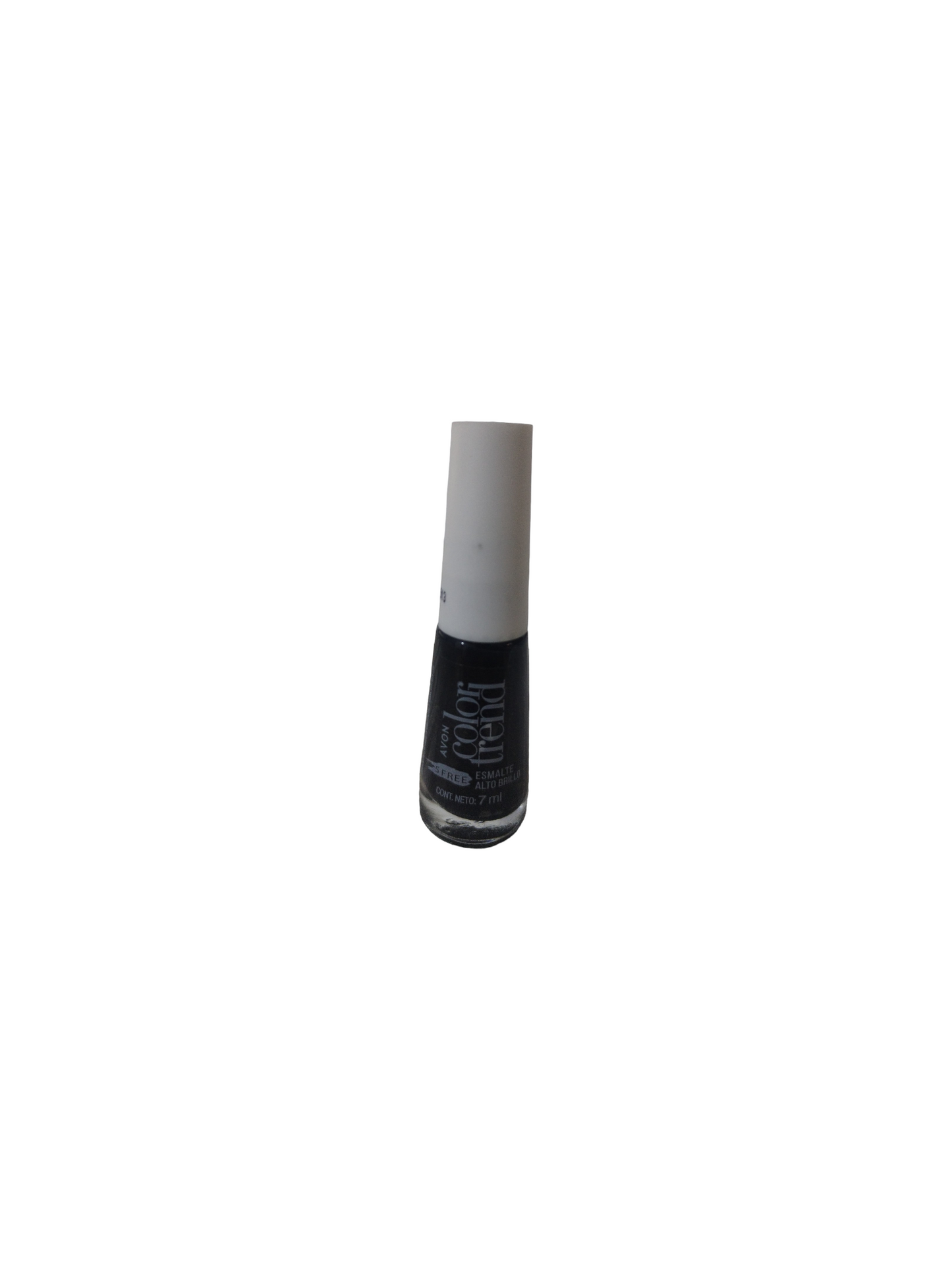 Avon Color Tren Esmalte Alto Brillo 7Ml Gris Enamorado